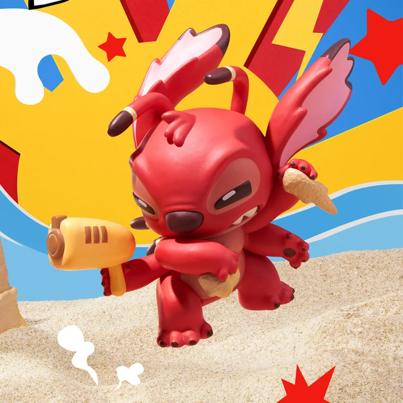 De nieuwe Miniso Stitch "Waar is klein goud?" Serie Blind Box beeldje, tafeldecoratie en cadeau