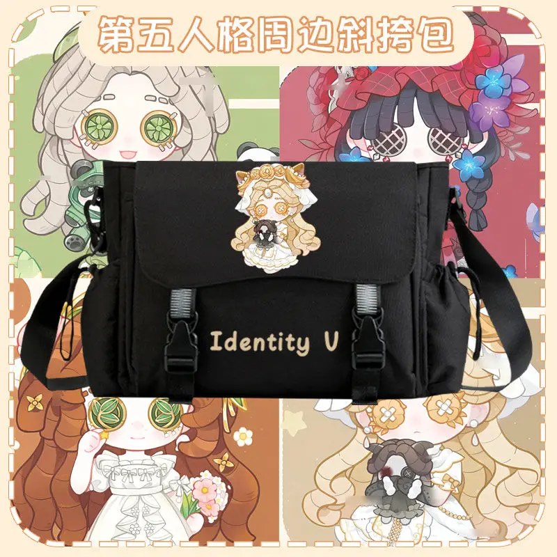 

2025 в наличии Identity V аниме игра Cos Memory унисекс 33x14x27 см простая портативная сумка через плечо с героями мультфильмов подарок