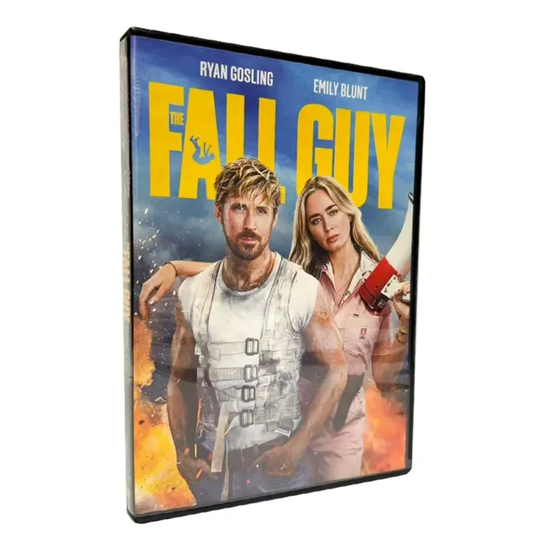 Stunt Maniac Stunt Hunter The Fall Guy 1 Disc DVD Movie English Version