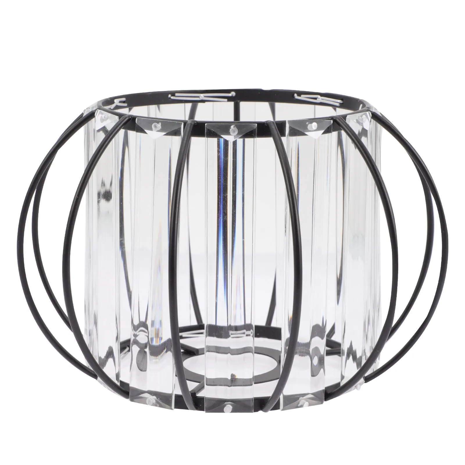 Crystal Glass Ceiling Light Shade E27 Pendant Lamp Guard Glass Lamp Shade for Bedroom Living Room Dining Room Kitchen