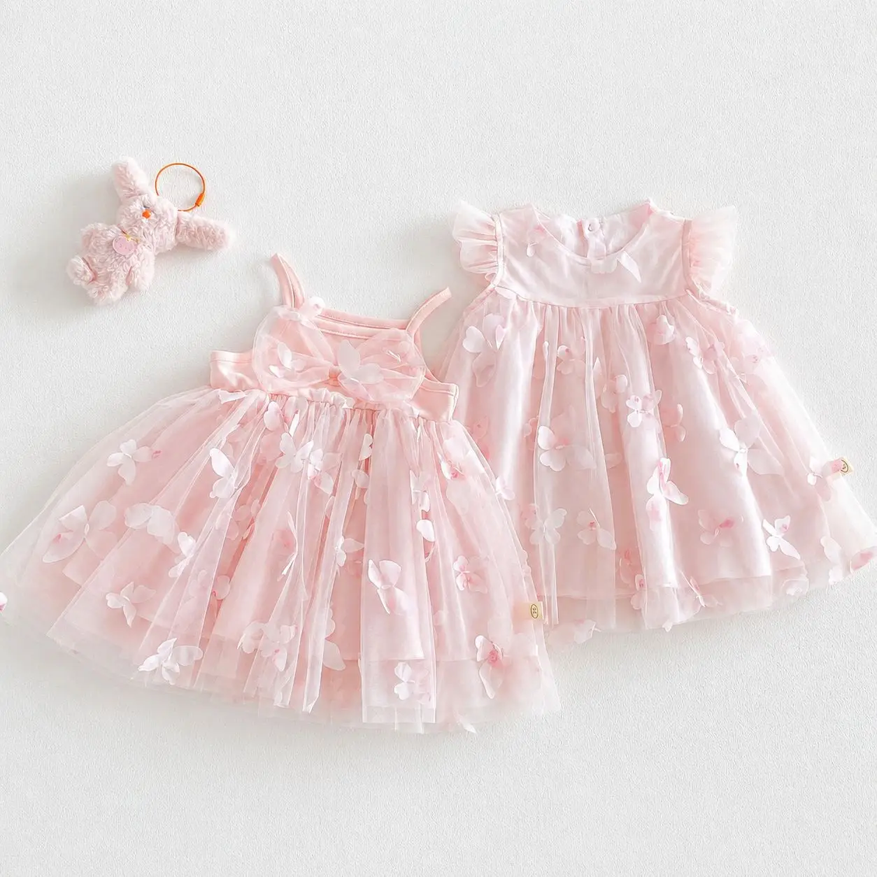 girls'-western-style-mesh-dress-2026-new-summer-baby-cute-three-dimensional-butterfly-dress-children's-summer-dress