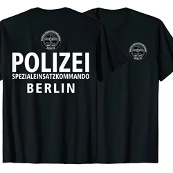 Germany Berlin SWAT  SEK Spezialeinsatzkommando T-Shirt. Premium Cotton Short Sleeve O-Neck Mens T Shirt New S-5XL heavyweight