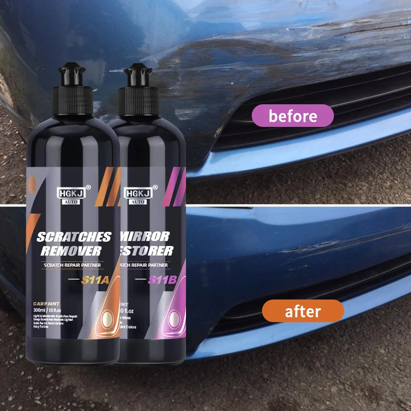 Car Paint Scratches Remover Cars Body Compound Cleaning Paste Paint Polishing Care Wax Cream Maintenance Car Detailing HGKJ S11