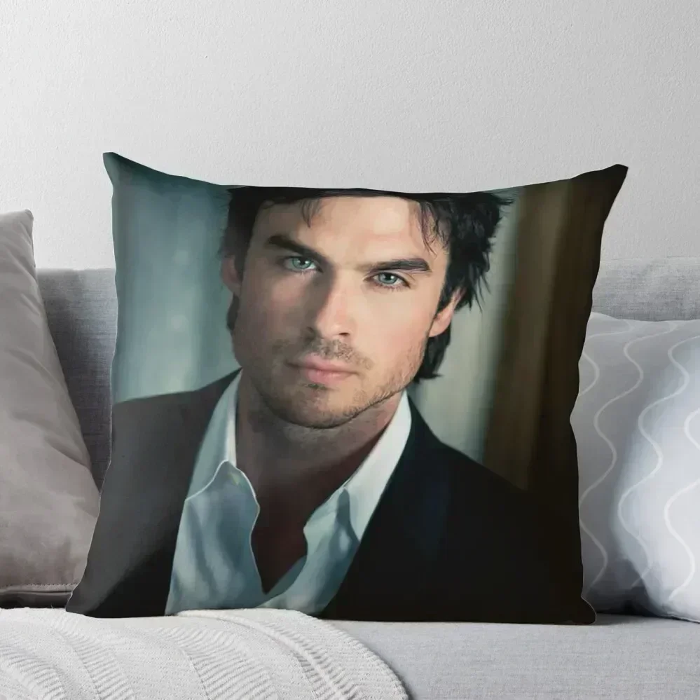 

Ian Somerhalder Throw Pillow Decorative pillowcase Pillowcase Cushion Cushions Cover Custom Cushion Photo pillow