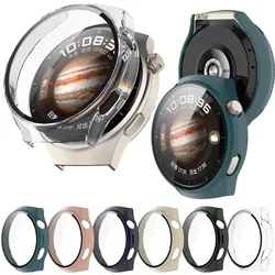 PC+Glass For Huawei watch4 Pro Smartwatch Full Screen Protector Case All-around Bumper Shell Cover Accessorie