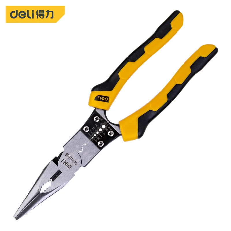 Right wire pliers industrial grade labor-saving electrician tip stripping pliers 9 inch multifunctional tip pliers dl101008