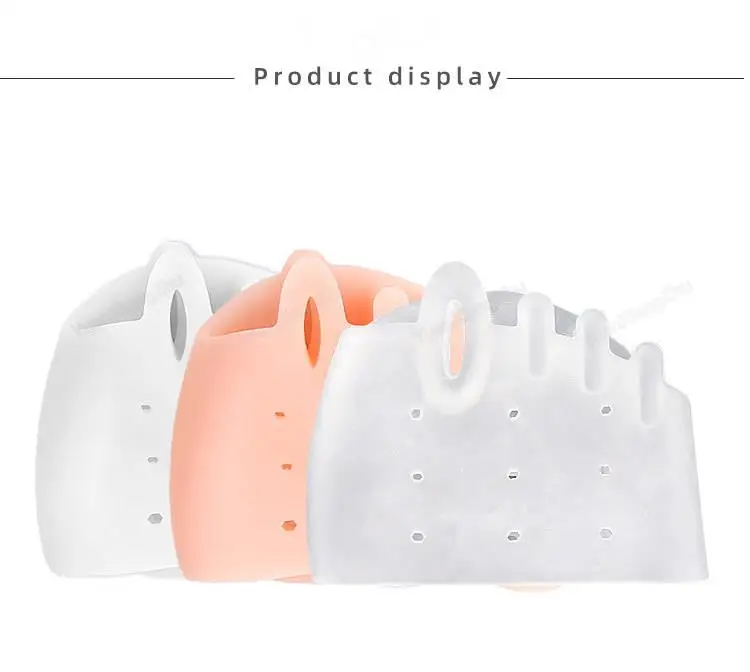 Vorfußpolster, Schuhpolster, Silikon-Einlegesohlen, orthopädische, bequeme Schuh-Einlegesohlen, Zehenspreizer für Damen, Fußpflegeprodukte, Schmerzlinderung. – Detail 13