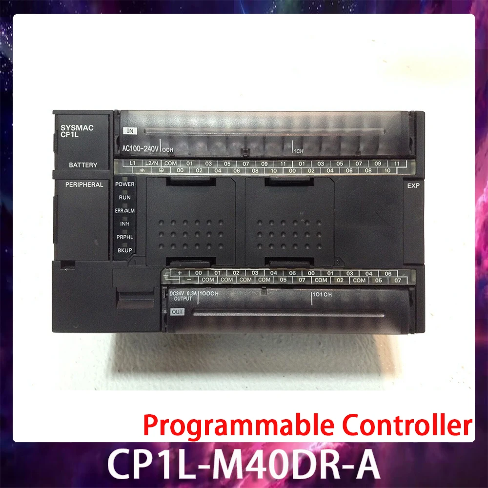 

PLC New CP1L-M40DR-A Programmable Controller AC100-240V DC24V 0.3A High Quality Works Perfectly Fast Ship