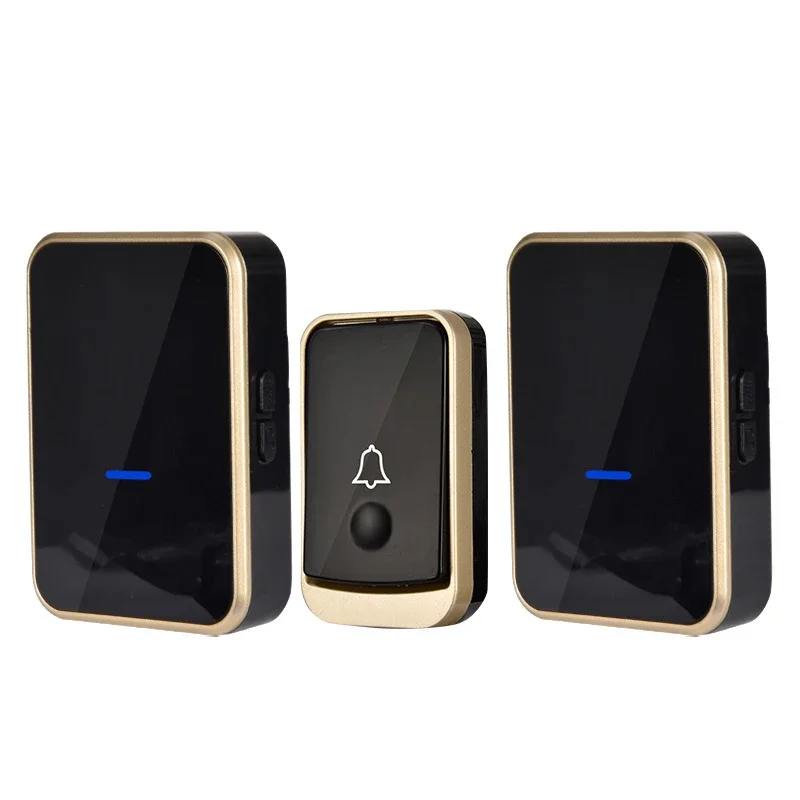 Wireless Doorbell Intelligent Wireless Doorbell Electronic Waterproof Doorbell  Intelligent Wireless Calling Device  door bell