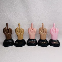 New Solar Swing Doll Car Accessories Creative Cartoon Finger Car Decoration Office Decoration Decor Ornament Figurines