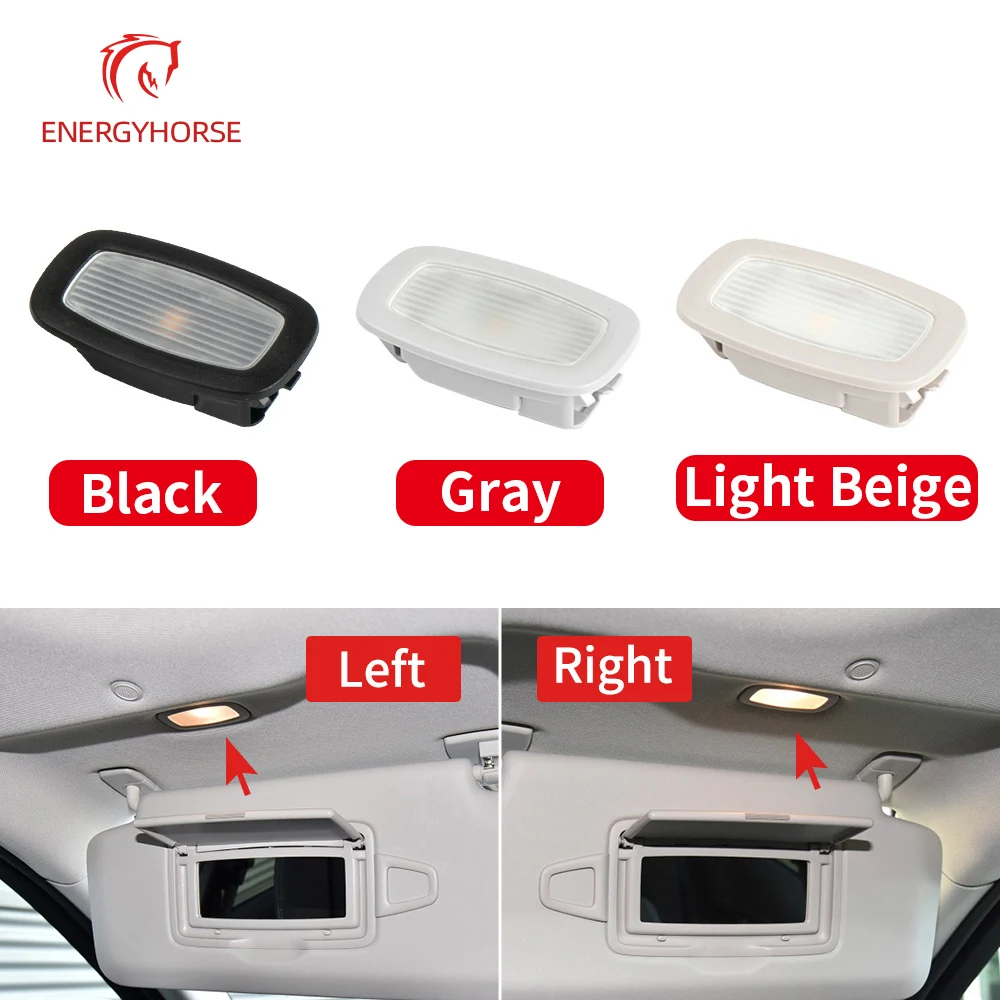 Car Interior Front Sun Visor Makeup lamp Make-Up Mirror Reading Lights For Mercedes Benz C E S GLC Class W205 W213 0009069504