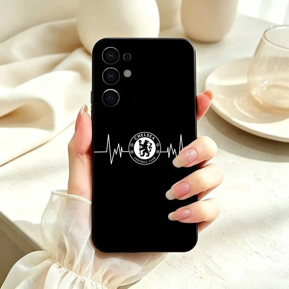 Hot Fans For T-Chelsea Bestselling Phone Case For Samsung S25,S24,S21,S22,S23,S30,Ultra,S20,Plus,Fe,Soft Silicone Black Cover