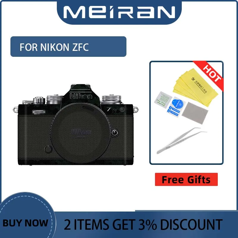 

Skin Wrap Film For Nikon ZFC z50 ZF Z8 z9 z30 Camera Body Protective Cover Film Anti-Scratch Camera Body Skin Sticker ZFC