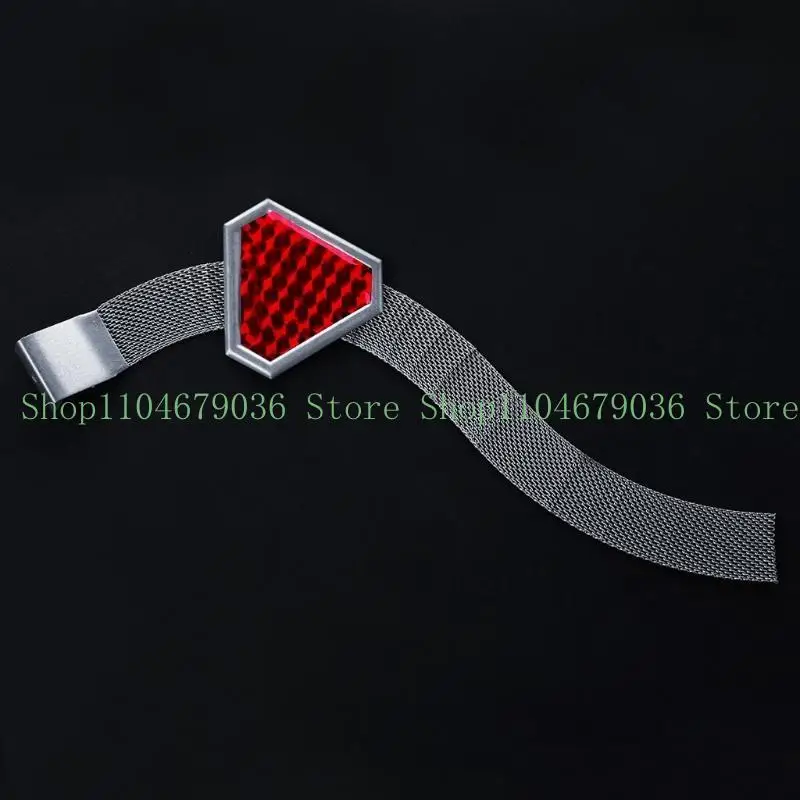 652F Auto Car Triangle-shaped Grounding Current Antistatic Metal Electrostatic Belt Prevents Accident Warning Reflective Tape