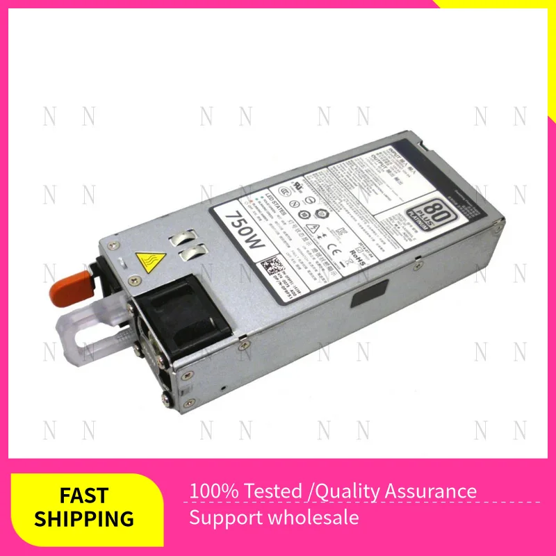 

XQ для Dell F9F51 0F9F51 PowerEdge R520 R620 R720 T620 750 Вт 80 Plus Блок питания