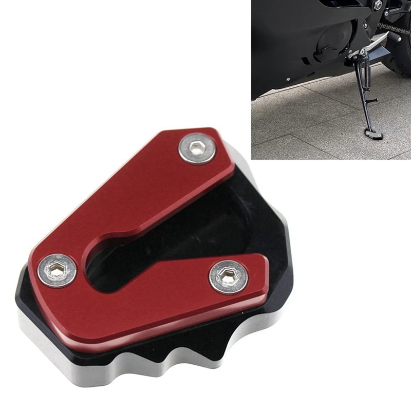 Motorcycle Side Bracket Extension Pad Extra Foot Support Pad Foot Support For Yamaha YZF-R6 2020-2021