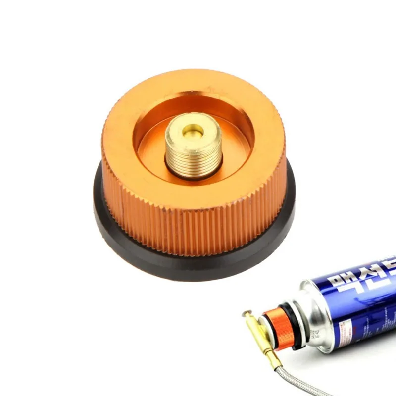 Outdoor Camping Stove Gas Tank Adapter Propane Tank Adapter American Standard Adapter Gas Burner Conversion Head Camping Gear