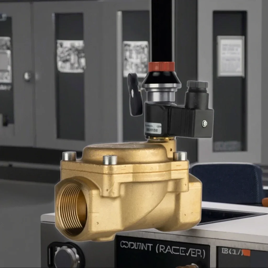 Elettrovalvola ad azione indiretta in ottone ad alto flusso 8240200.9101.23050 Design compatto trasparente