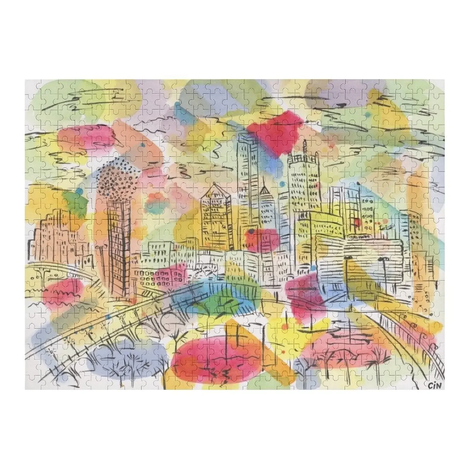 

Colors of Dallas Jigsaw Puzzle Custom Kids Toy Custom Jigsaw Custom Wooden Gift Puzzle