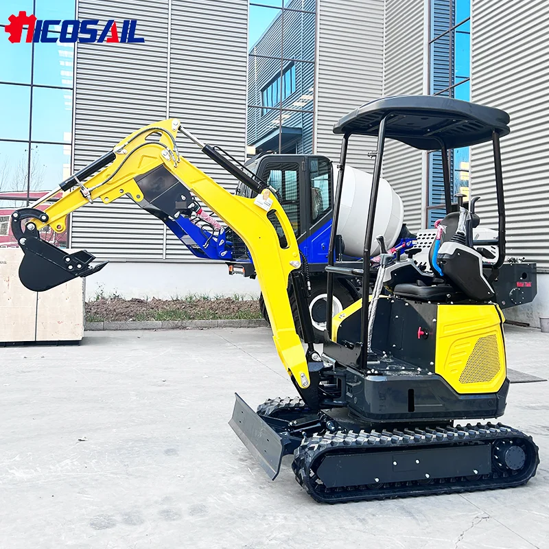 

Diesel Backhoe Loaders Kubota Engines Backhoe Excavators Construction Machinery 1.8-ton Mini Tractor Loaders Factory