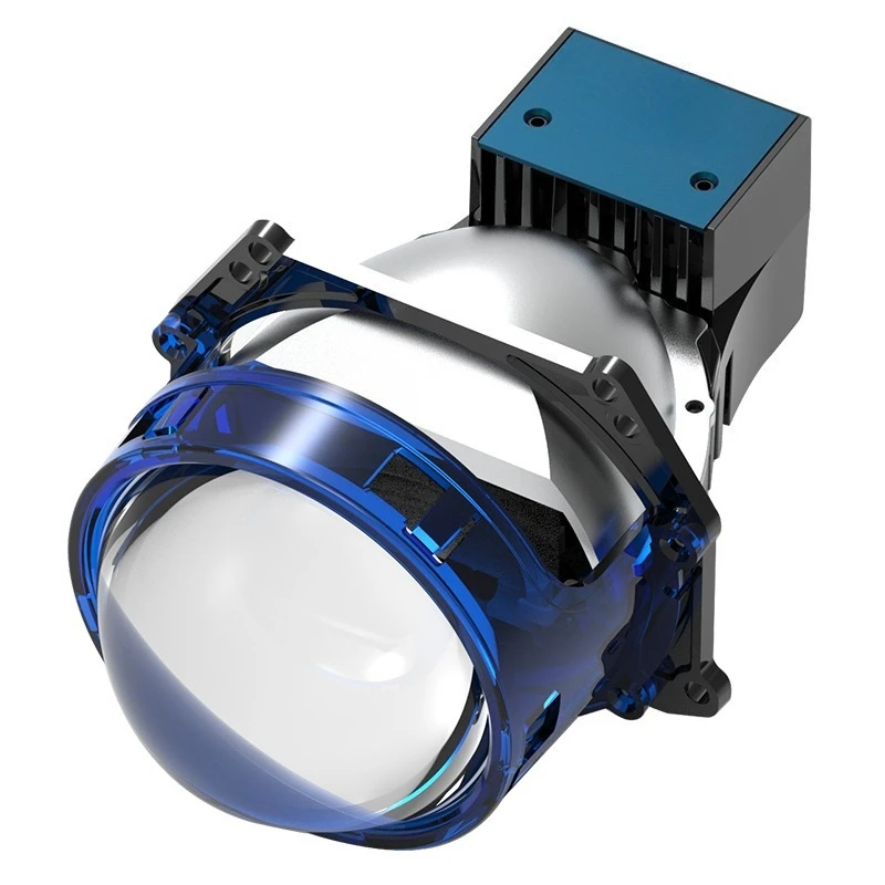 Dual LED projector lens 3.0 inch car LED learning lens auto parts professional manufacturer