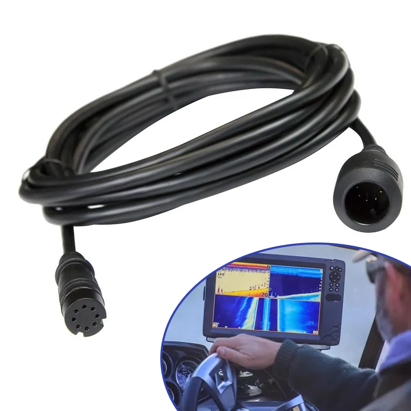 

Lowrance 000-14414-001 Extension Cable 10' Replacement Part with TripleShot/SplitShot Transducers and Hook2 Series Fishfinder