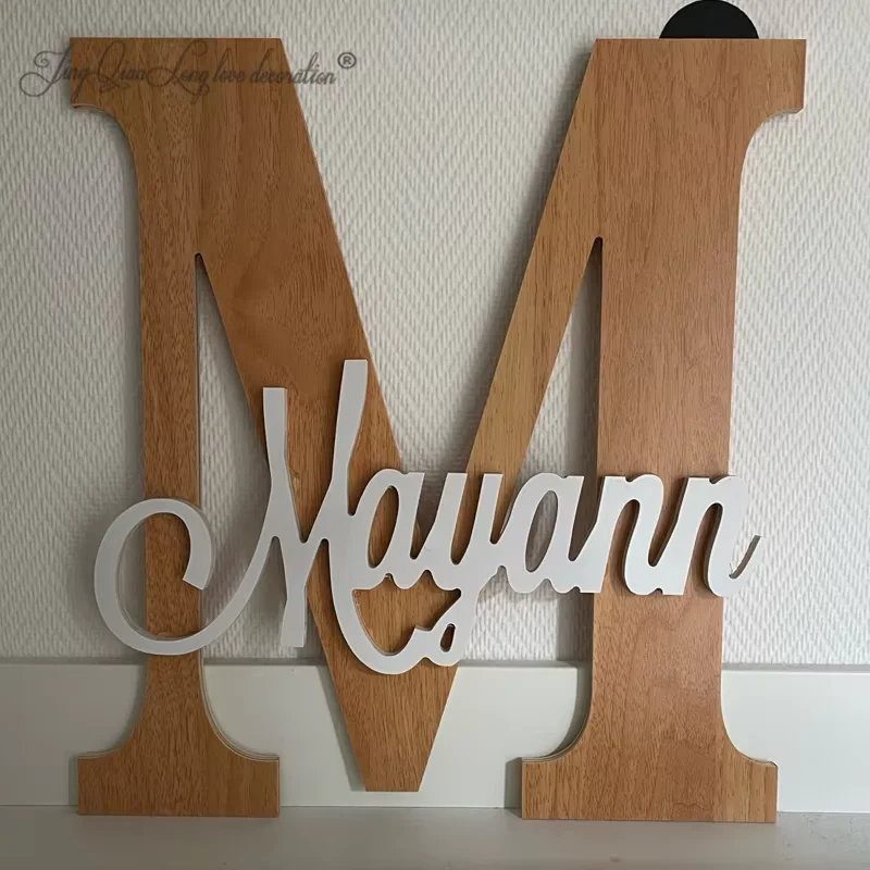 

Custom Personalised Wooden Letter Sign, Wall Hanging, Door Sign, Bedroom Door Sign, Wooden Name Sign