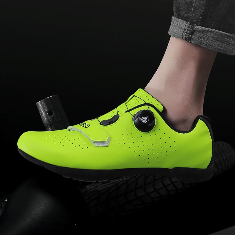 

Bicycle professional riding shoes fashion unisex four season anti slip wear-resistant breathable comfortable casual cycling shoe