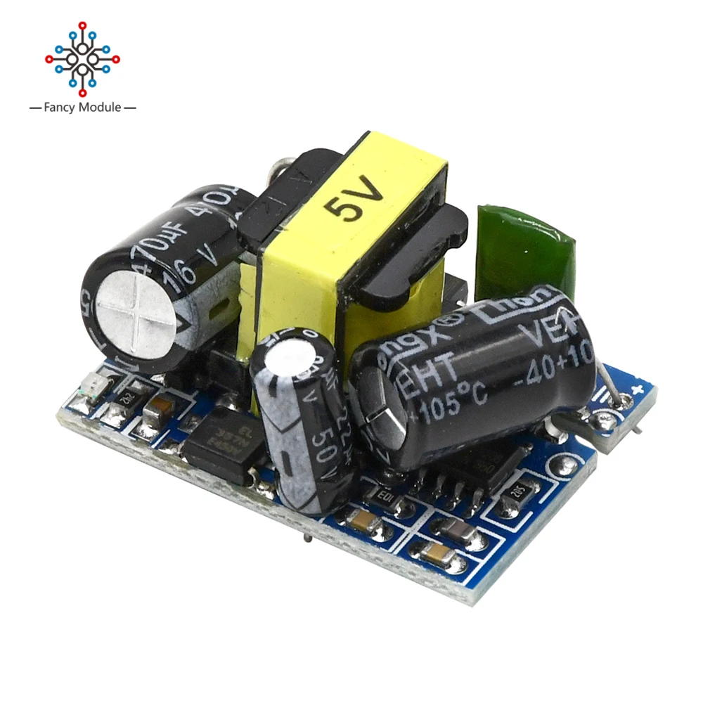 Модуль понижающего источника питания 5 В, 700 мА, мини-модуль AC50V-2277V DC70V-390 В до 5 В, 12 В, модуль преобразовательной платы, источник питания