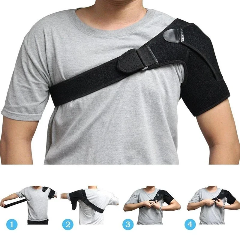 Shoulder Support Brace With Pressure Pad n Women Shoulder Pain Relief, Support And Compression Shoulder Pain Relief, Support And