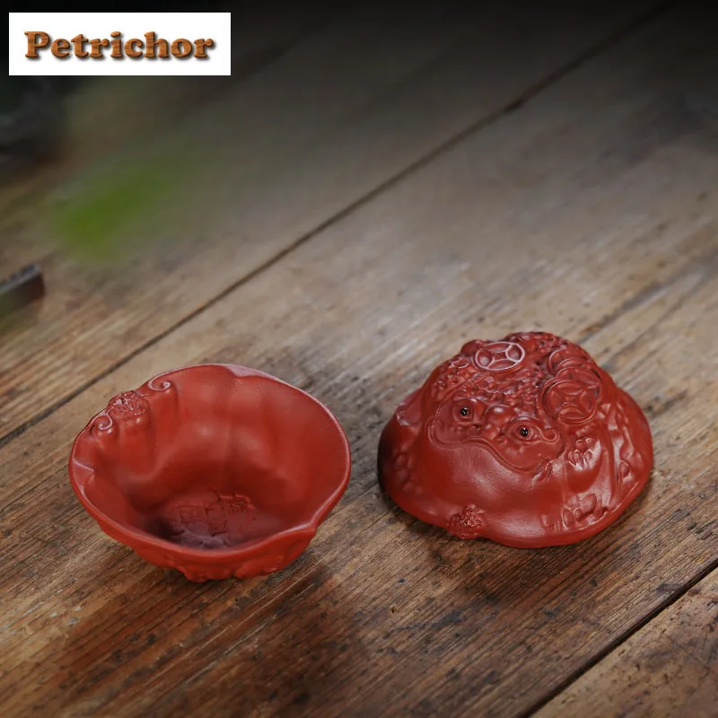 

2 шт./лот Исин Фиолетовая глина Орех Цзинь Чан Чашка Элегантная чайная чаша Симпатичная чашка Чайная чашка Чашка для медитации Чашки Chazhan Master 70 мл