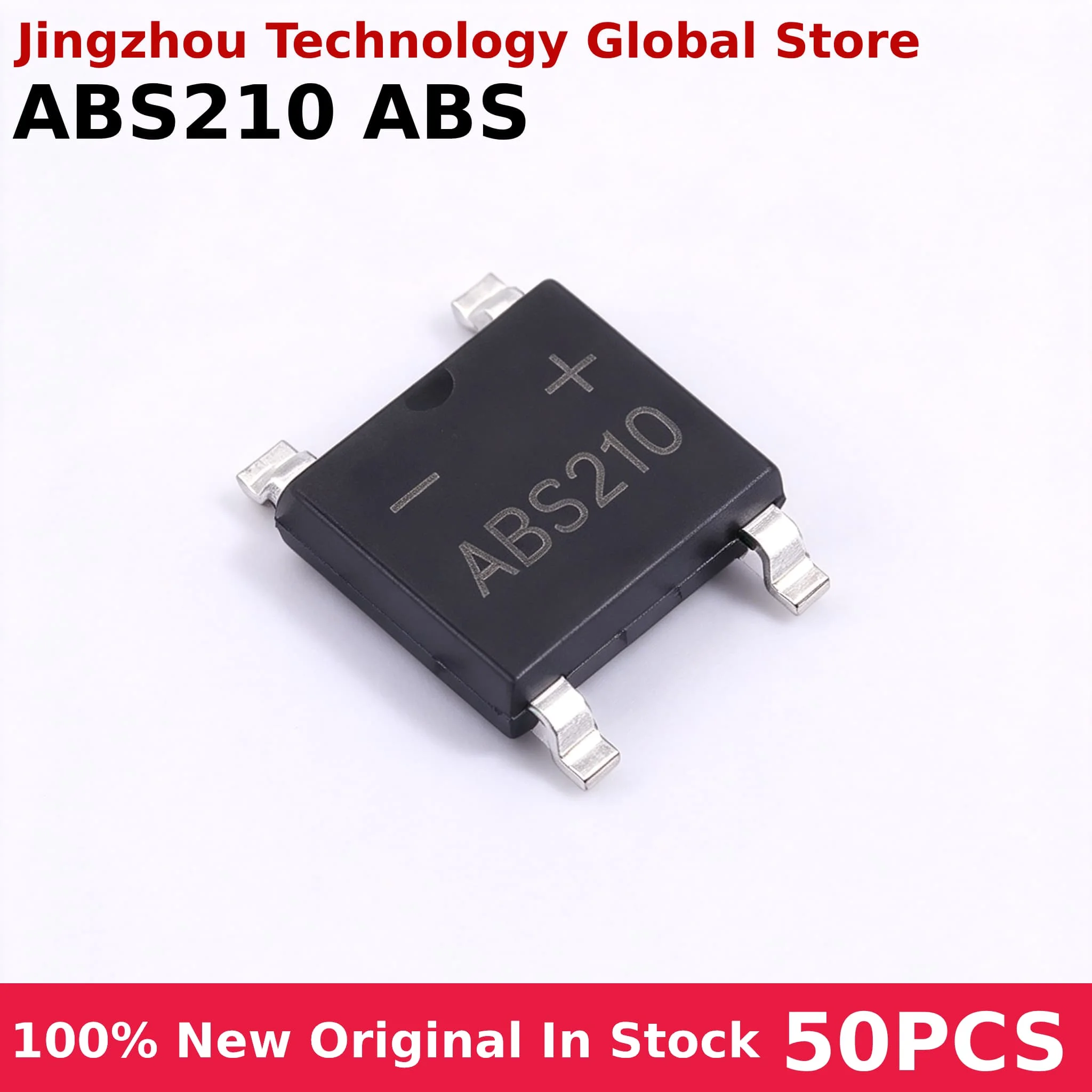 50PCS ABS210 SOP-4 Diode Bridge Rectifier SMD﻿ 100% New Wholesale