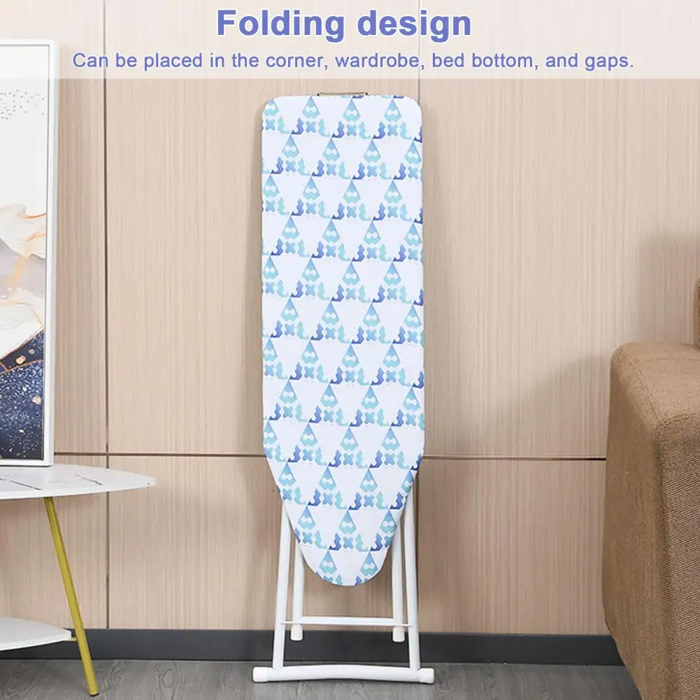 42 inch Ironing Board, Full-Size Foldable Ironing Board, Foldable Household Ironing Board, Outside with Heat-Resistant Cover