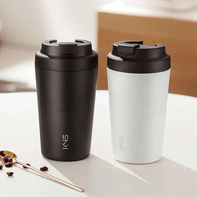 Ceramic Liner Coffee Cup Sealed Leak-Proof Car Insulation Mug 380ml Men And Women General Gift Cup