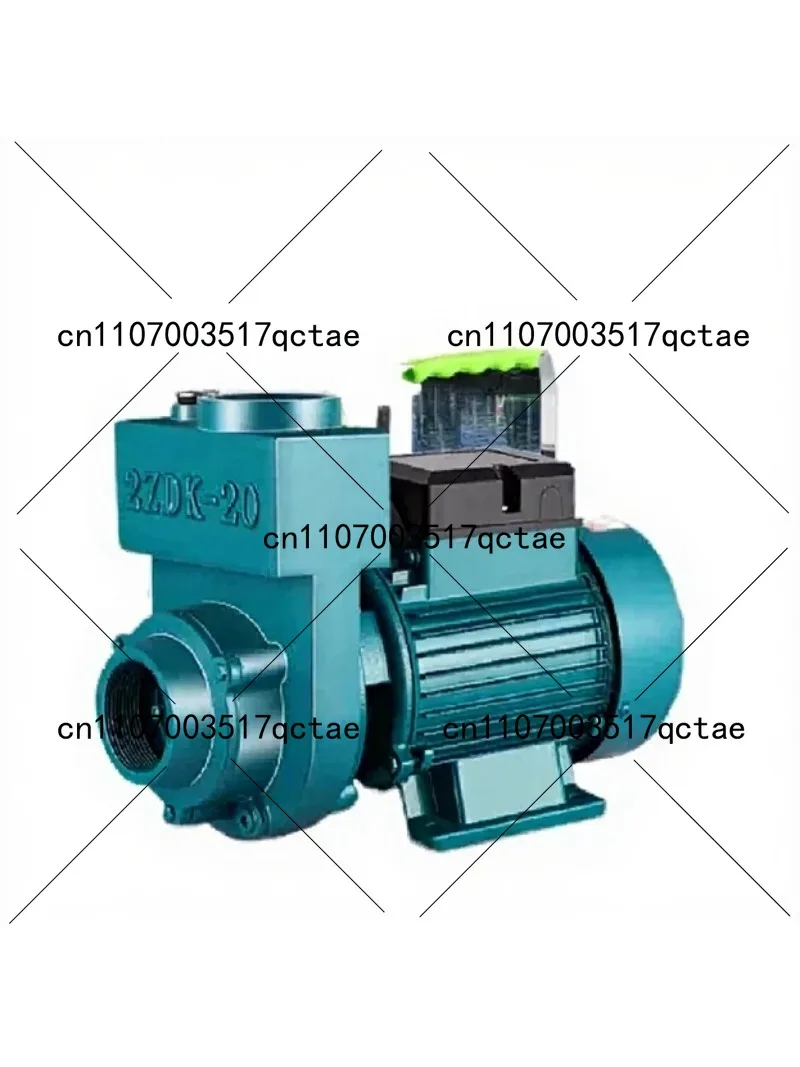 220V Self-Priming Centrifugal Pump Large Flow Clean Water Pump for Household Agricultural Sewage Septic Tank
