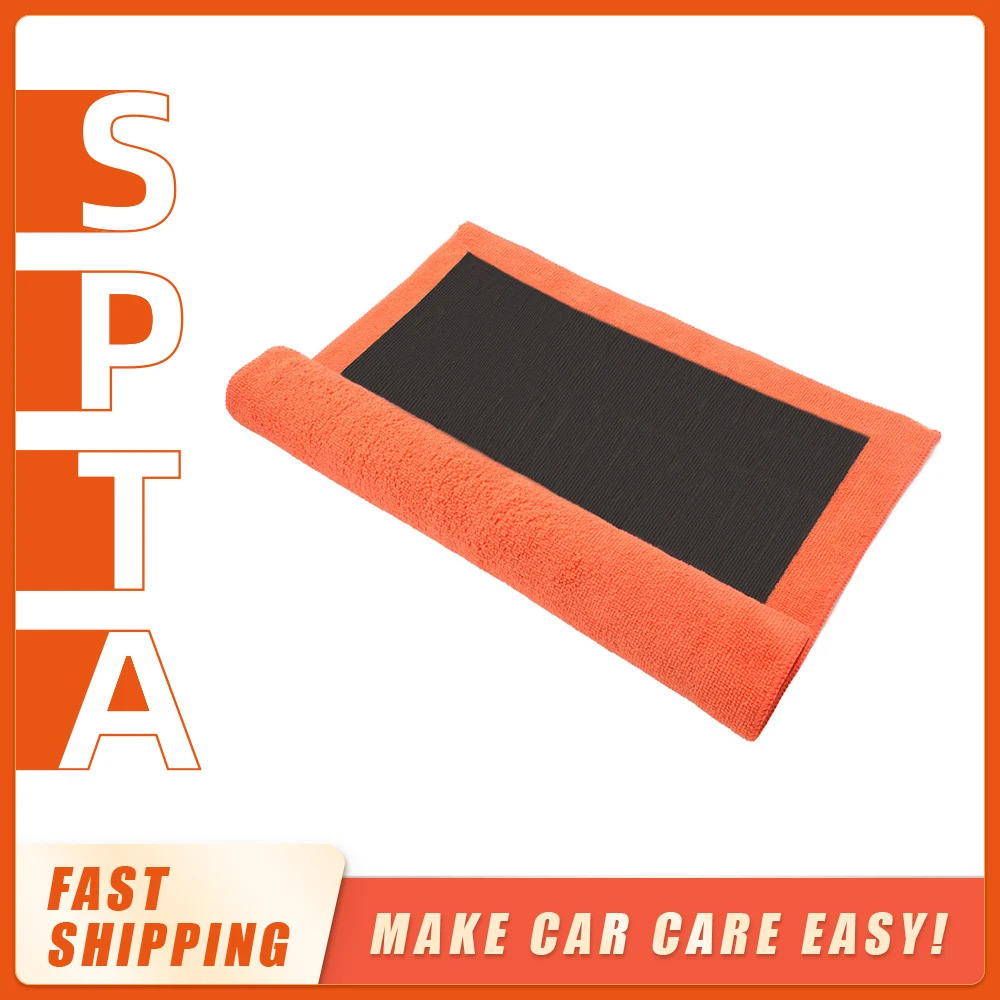 SPTA Clay Bar Towel Microfiber Car Wash Towel Clay Cleaning Towel Car Detailing Towel Clay Bar Alternative For Car Cleaning