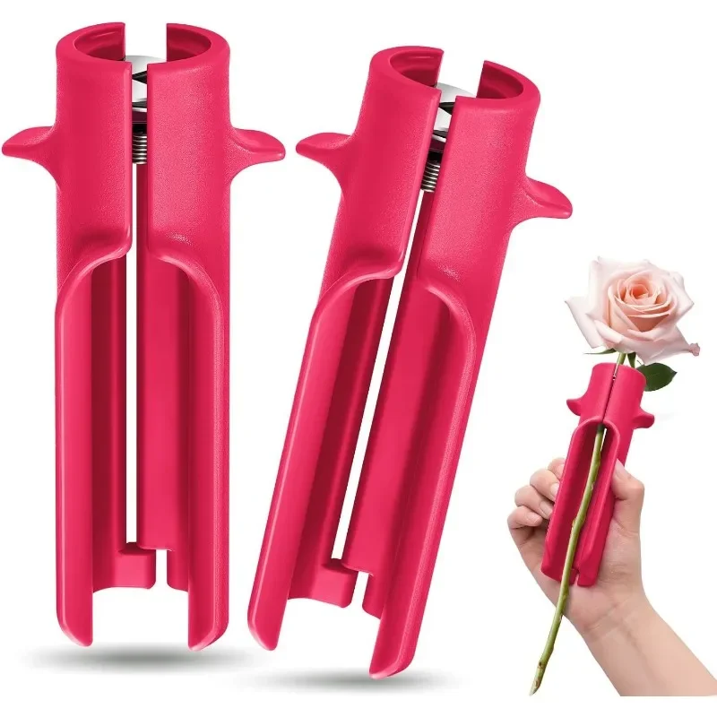 

1pcs Plastic Rose Thorn Remover Stripper Tool - Home Garden Pruning Shears with Ergonomic Handle for Gardening Safety
