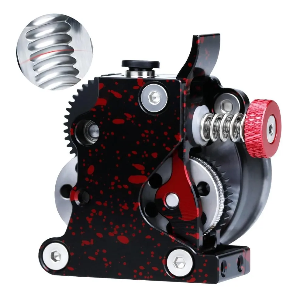 Upgraded HGX LITE 2.0 Extruder Helical Tooth Large Gear POM Drive Extruder Gear Camouflage All Metals Wear-Resistant Drive Wheel