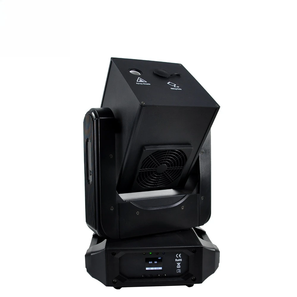 

Stage shaking head spray machine XY axis rotation single air spray DMX512 remote control