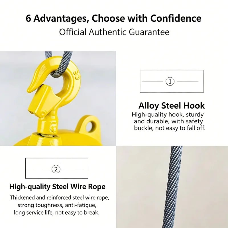 Spring Balancer 1-3/3-5/5-7kg Balance Hoist Adjustable Tension Gravity Stretch Hover Retractable Tool Holder