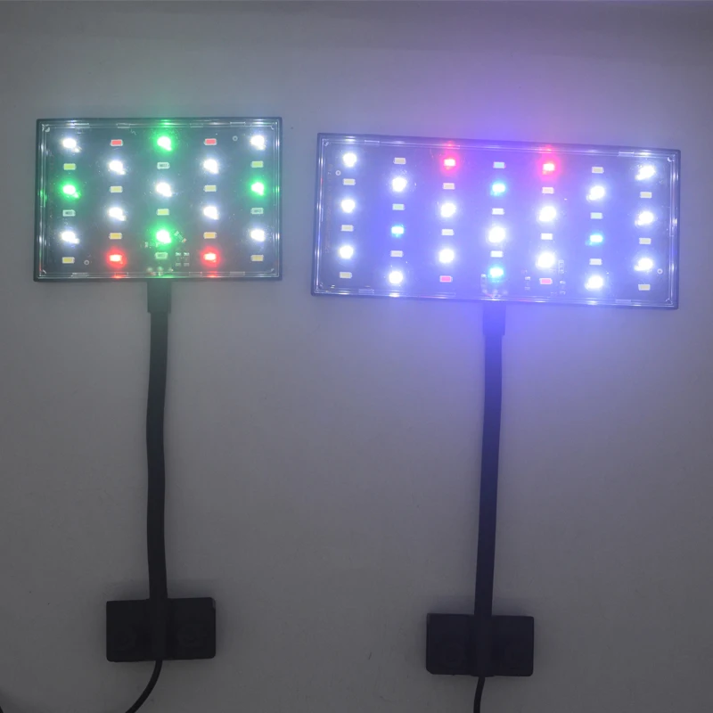 USB Aquarium LED-Licht Vollspektrum Aquatische Pflanzenwachstumslampe Fischbecken Einstellbare Helligkeit Dimmbar Zeitgesteuert 360° ° Drehbare Leuchte – Detail 5