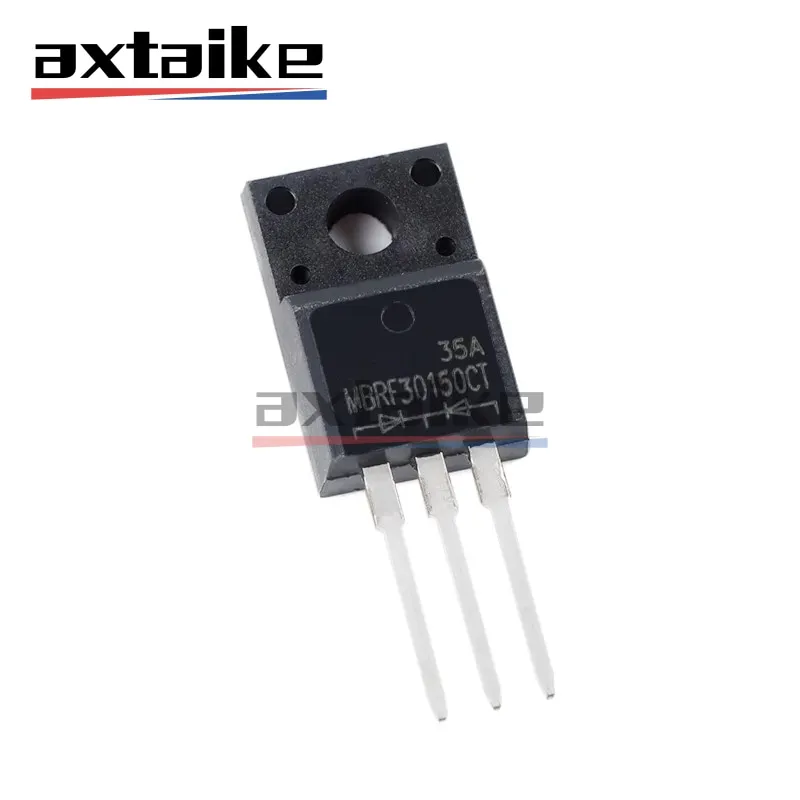 10PCS MBR30150 MBR30100 30A 100V 150V MBRF30100CT MBRF30150CT MBR30150CT TO-220F DIP Transistor Schottky Barrier Rectifiers