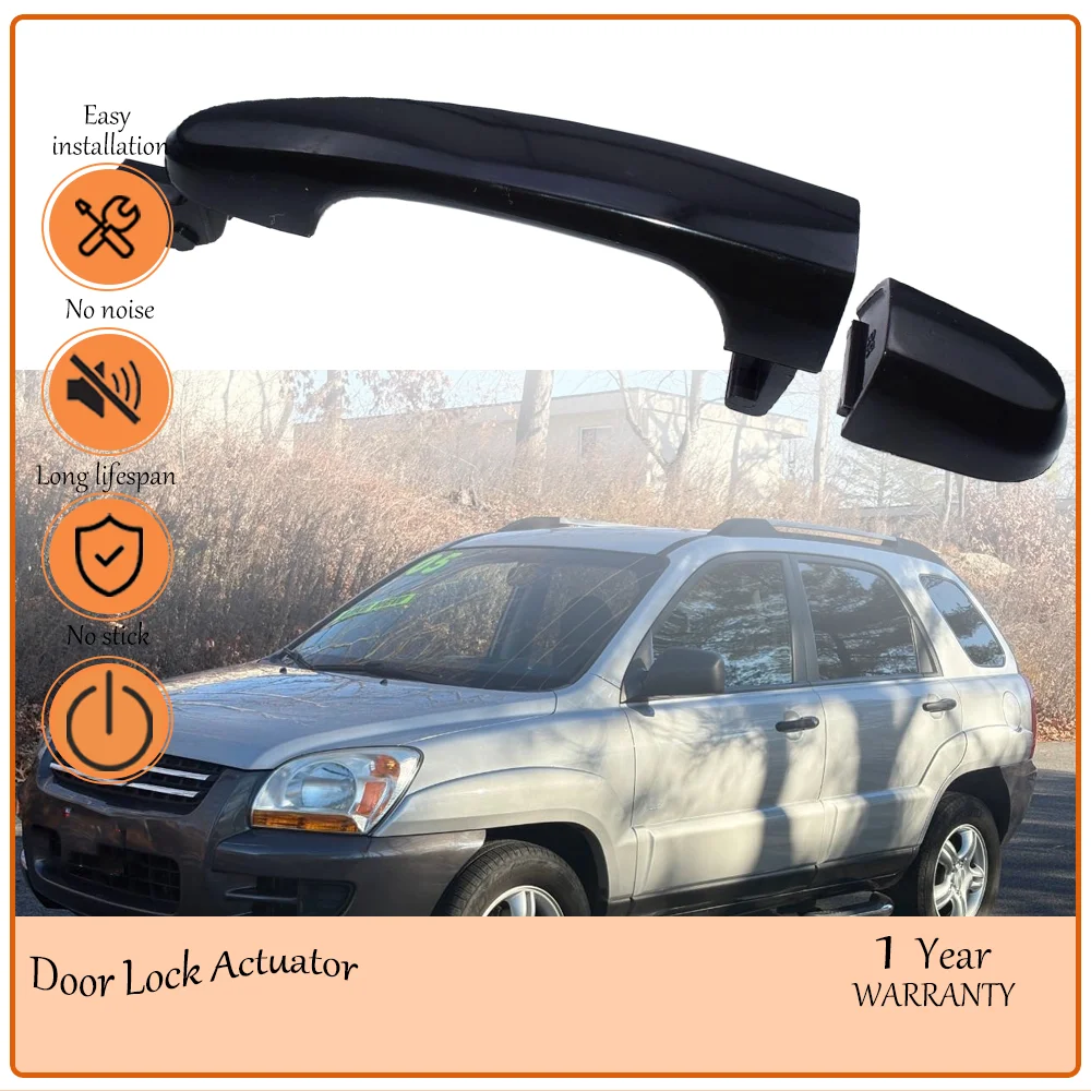 

Rear Right Black Exterior Door Handle Without Hole for KiaSportage2005-2010 Outside Outer Door Handle OE 83651-1F000 83661-1F000