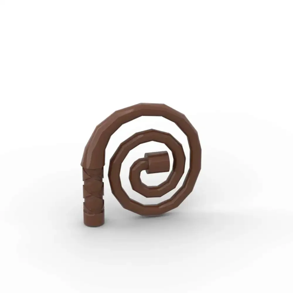 

MOC 10 шт. 61975, портативное тело, оружие, кирпичный кнут, спиральный, привлекательный, адаптивный строительный блок, игрушки для взрослых и мальчиков, подарки на особый день