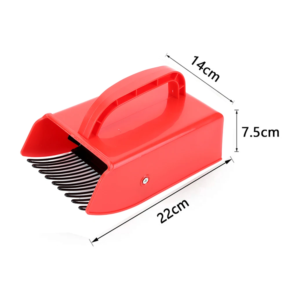 

Металлический сборщик ягод с расческой, портативные грабли, совок для сбора фруктов, садовая утварь, сбор черники, комбайн