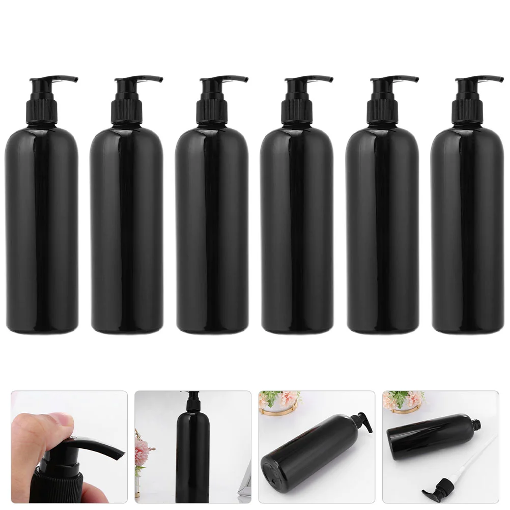 6 Pcs Shampoo Bottle Bathroom Supply Lotion Sub Bottles and Conditioner Dispenser Holders The Pet Hand Soap Travel