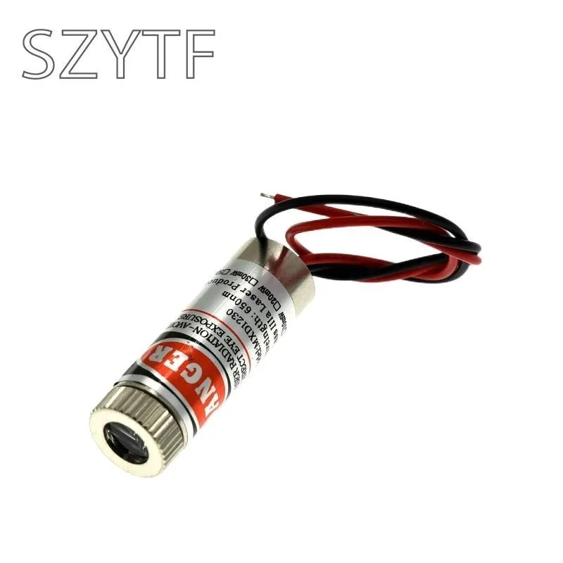 5mw red crosshair stripline laser module can focus reticle red line