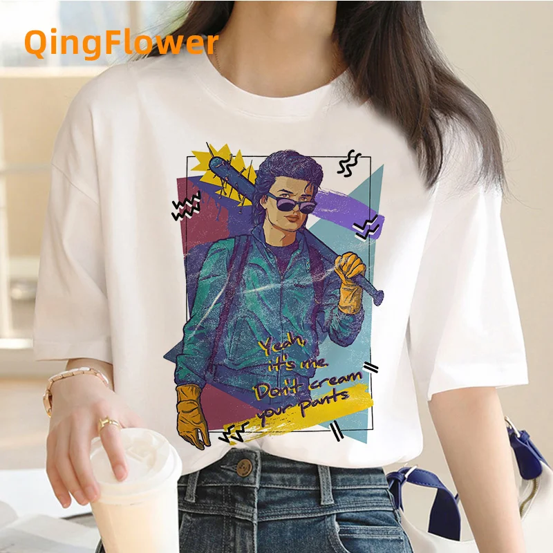 Steve Harrington T Shirt T-shirt Male Vintage Japanese Casual Tshirt Aesthetic Y2k