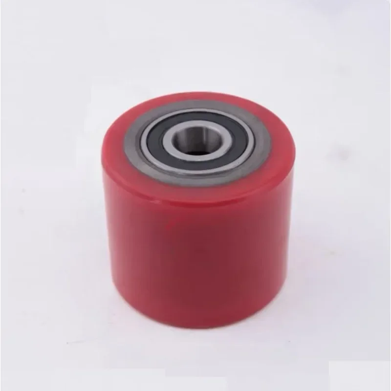 Hydraulic Pallet Truck Wheels Hand Pallet Truck Wheel 70*80mm PU with Bearings 6204