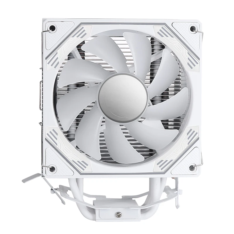 PC Black/White Themed Radiator 4/6 Heat Pipe CPU Cooler Argb Fan 120mm Compatible Intel LGA2011 2066 x79 x99 1200 1700 115x AMD - Image 6